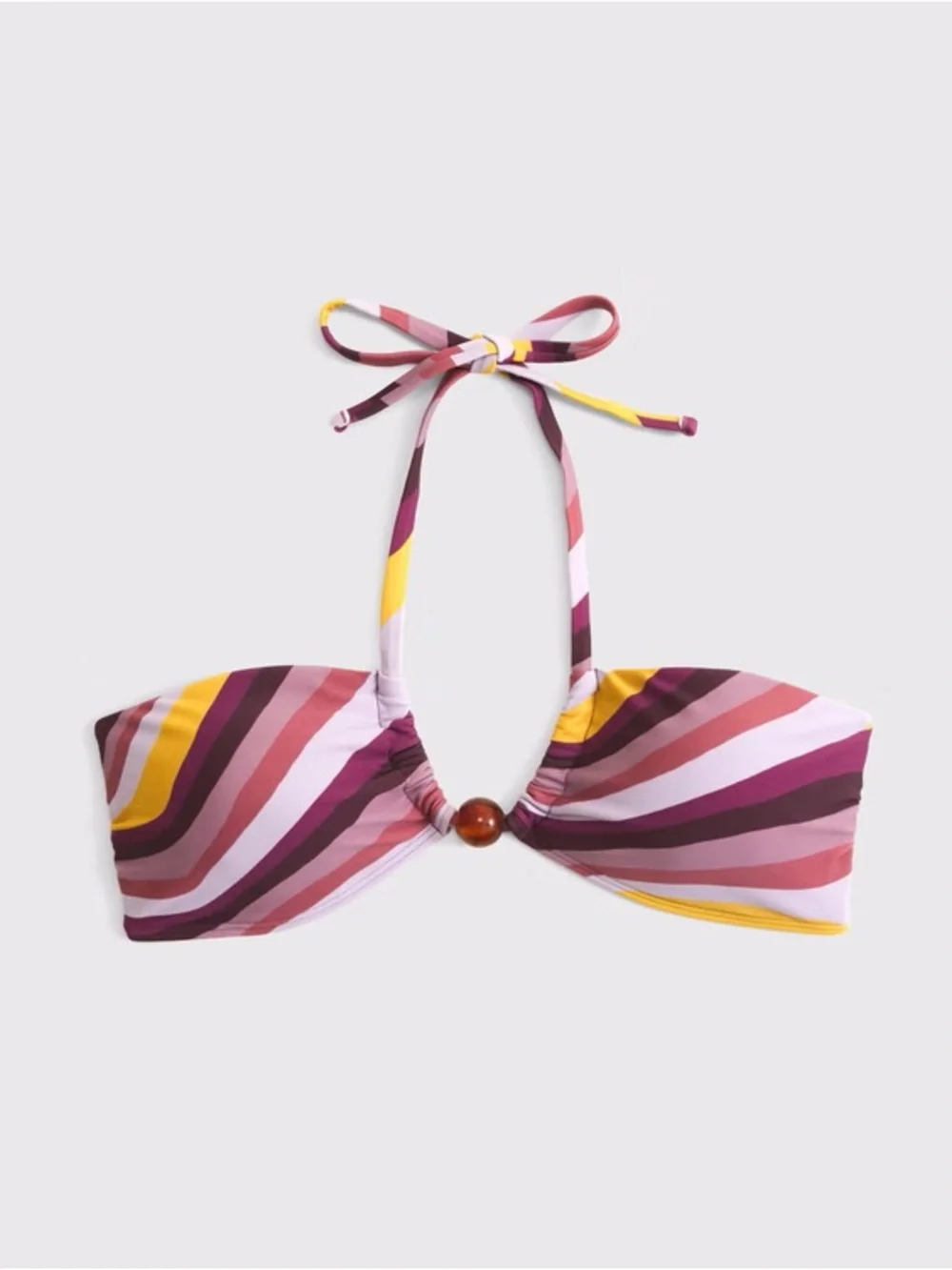 Abercrombie Beaded Halter Bikini Top